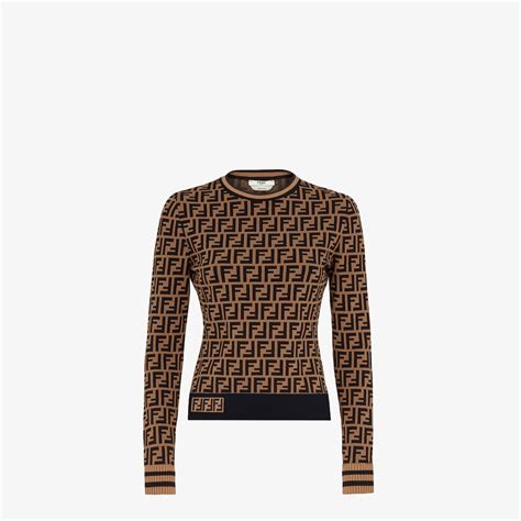 fendi motif jumper